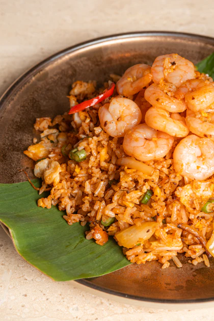 參巴醬蝦仁炒飯