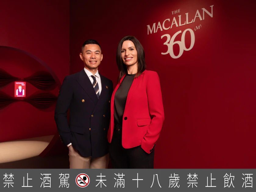 邁向未來，麥卡倫將持續以工藝、品質與與創新詮釋經典，開創非凡篇章。(右為麥卡倫釀酒大師Kirsteen Campbell、左為麥卡倫品牌大使黃偉綸)