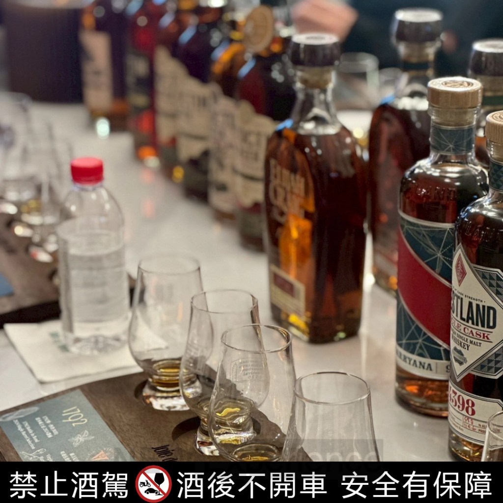 諸多首次在台灣美國威士忌節亮相的威士忌品項