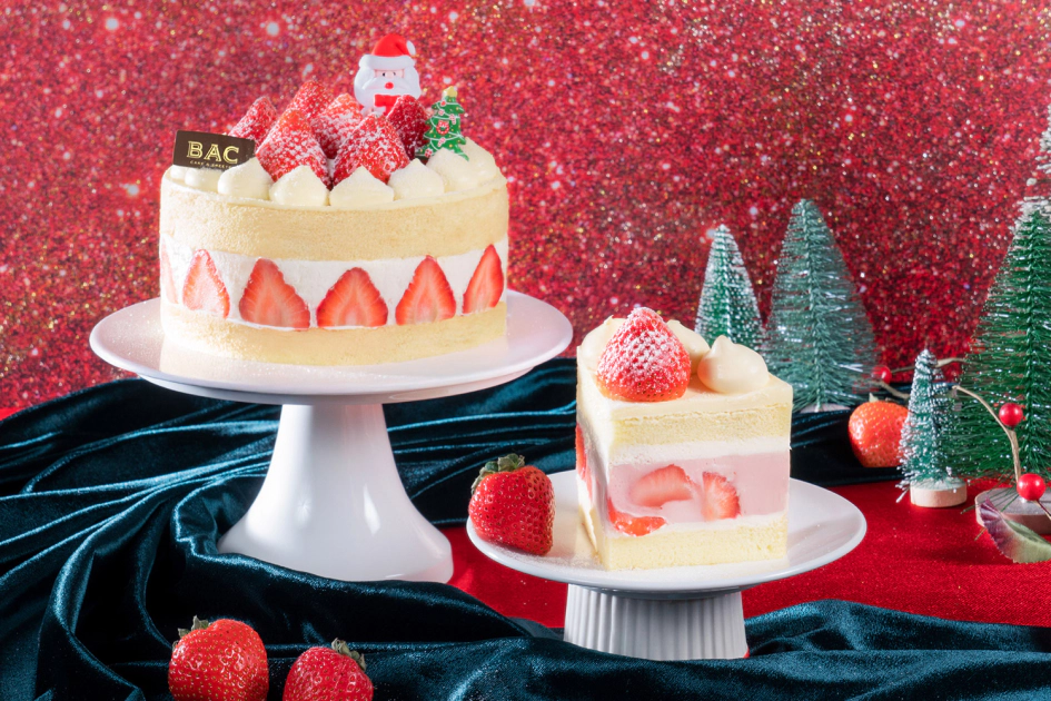 BAC-聖誕草莓雪球蛋糕