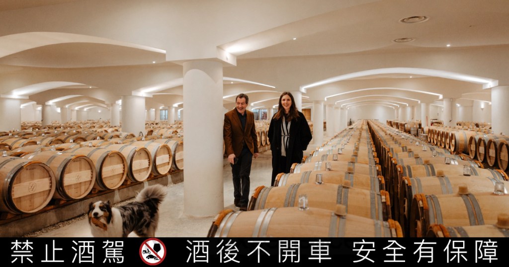 奔富首席釀酒師 Peter Gago 與 La Chapelle 莊主 Caroline Frey