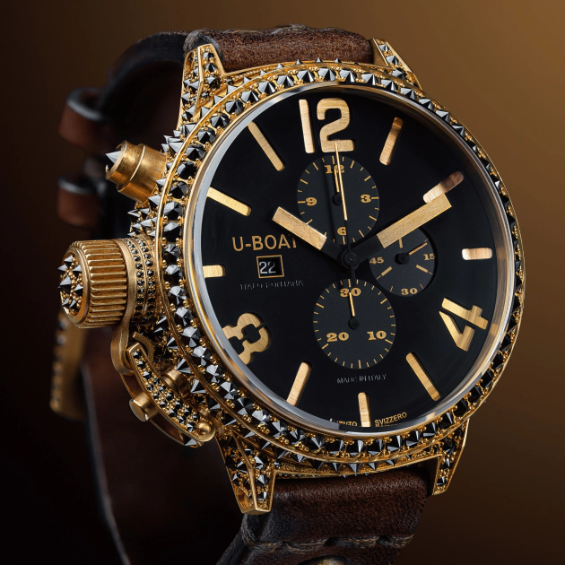 U-BOAT BLACK WIDOW 52 MM 黑寡婦。圖：U-BOAT