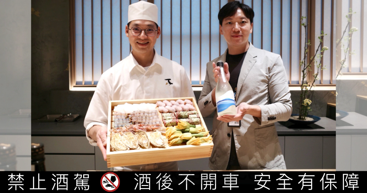 台中首間板前天婦羅「龍富」慶周年！攜手「本事選酒」推出限量清酒配餐饗宴