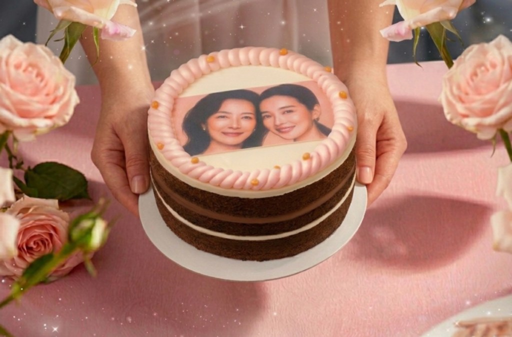UMAMI金色三麥推出客製照片母親節蛋糕，將與媽媽的珍貴回憶化作專屬甜點，為節日增添獨一無二的驚喜與心意。（圖片提供：UMAMI金色三麥）。