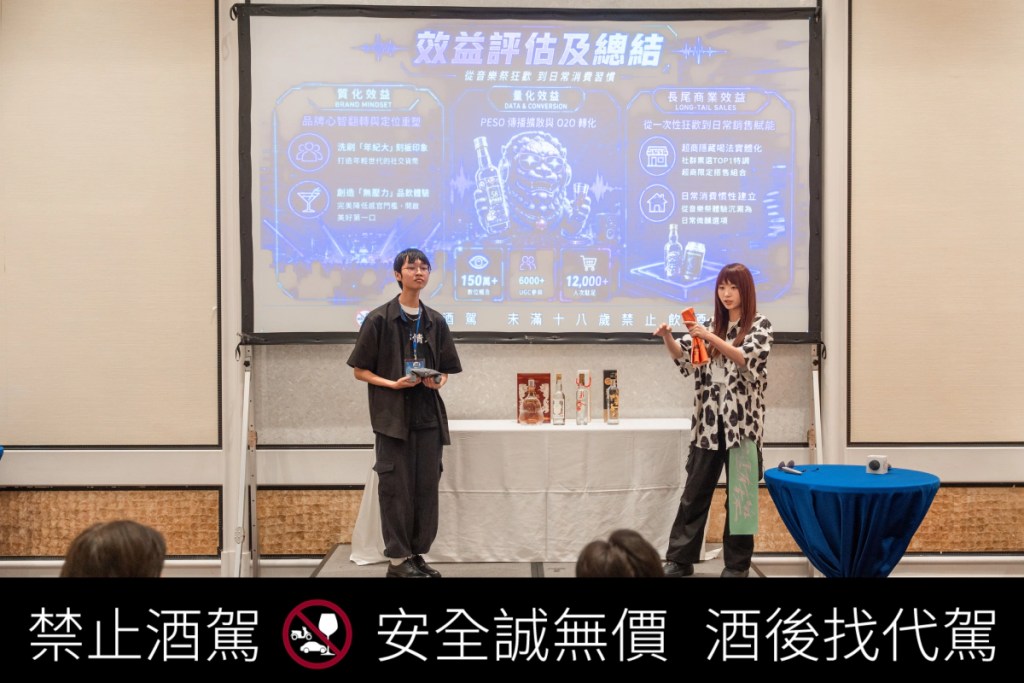 【金門酒廠新聞稿圖檔】 行銷新星組｜今年首度增設組別，打破學科限制，讓多元領域學生都能擁有專屬的圓夢舞台。
